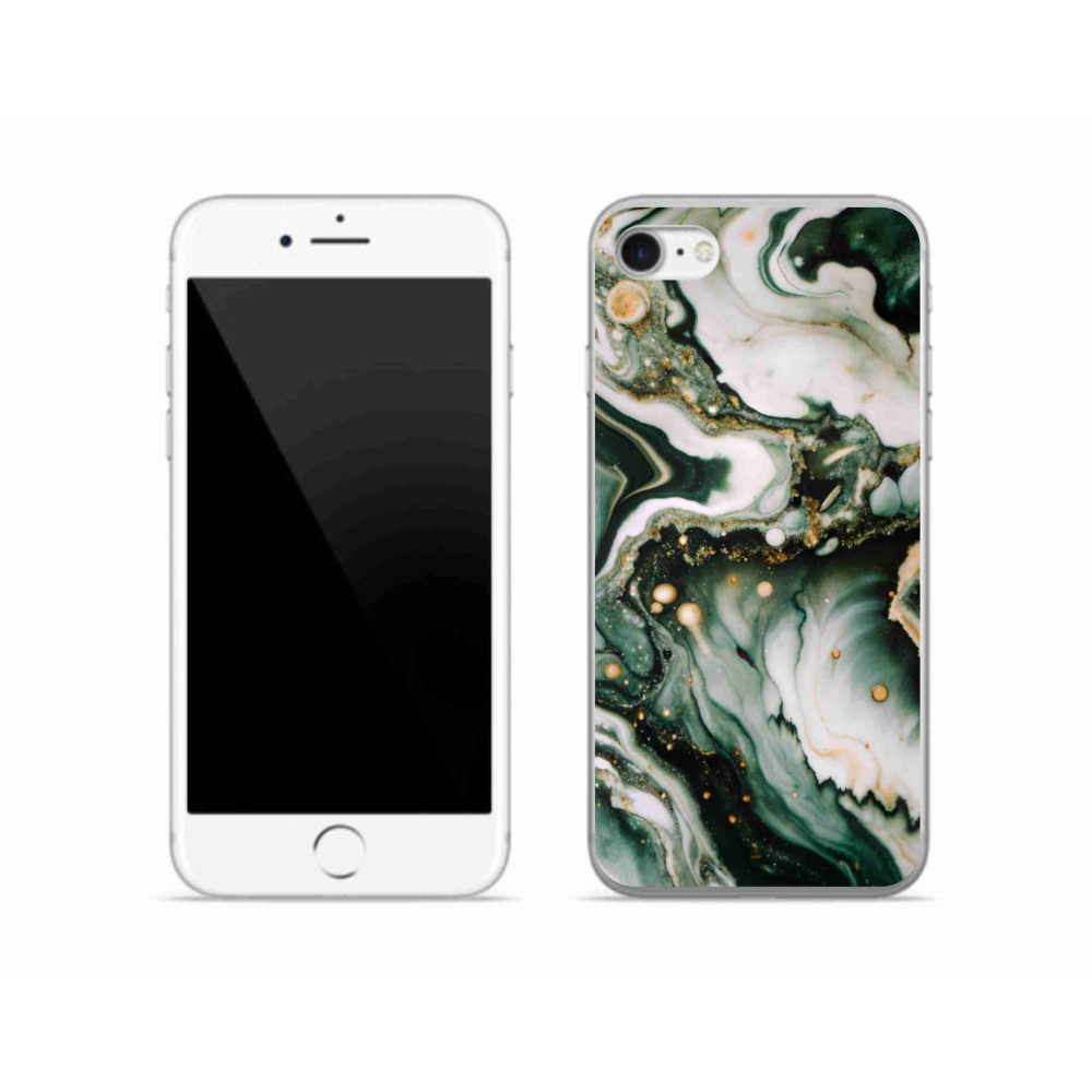 Gél borítás mmCase iPhone SE (2022) - absztrakt motívum 38