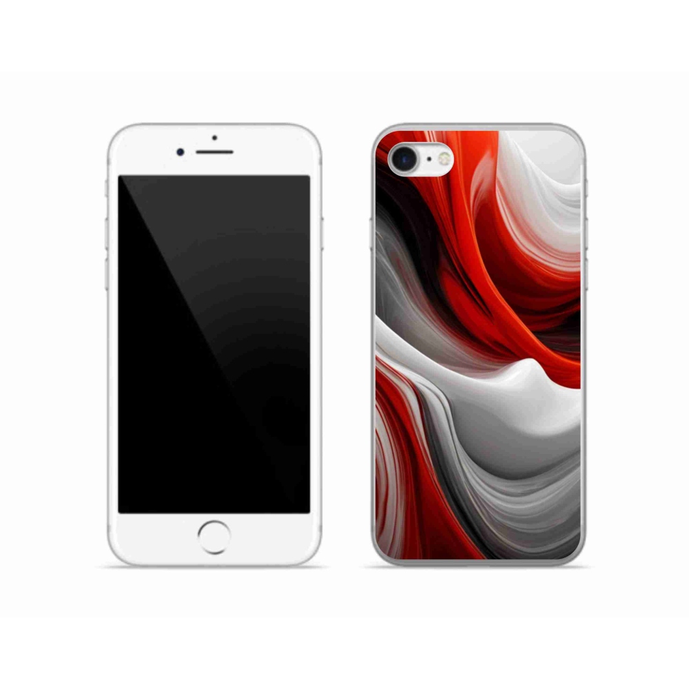 Gél borítás mmCase iPhone SE (2022) - absztrakt motívum 47