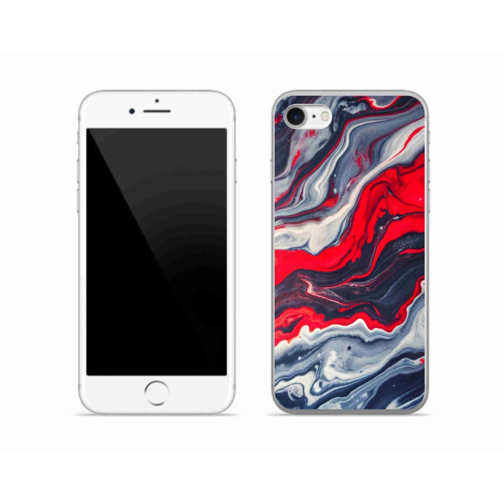 Gél borítás mmCase iPhone SE (2022) - absztrakt motívum 59