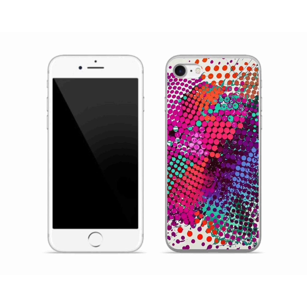 Gél borítás mmCase iPhone SE (2022) - absztrakt motívum 65