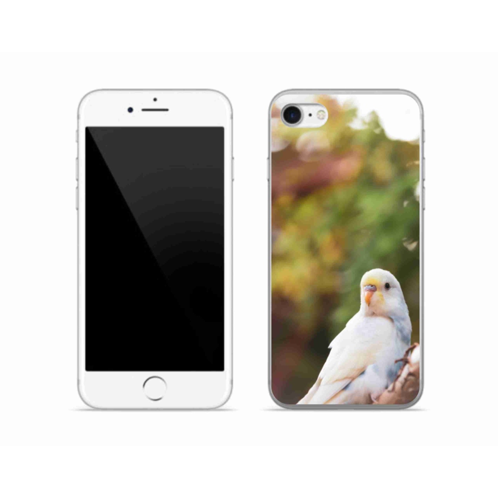 Zselés borítás mmCase iPhone SE (2022) - andulka fehér