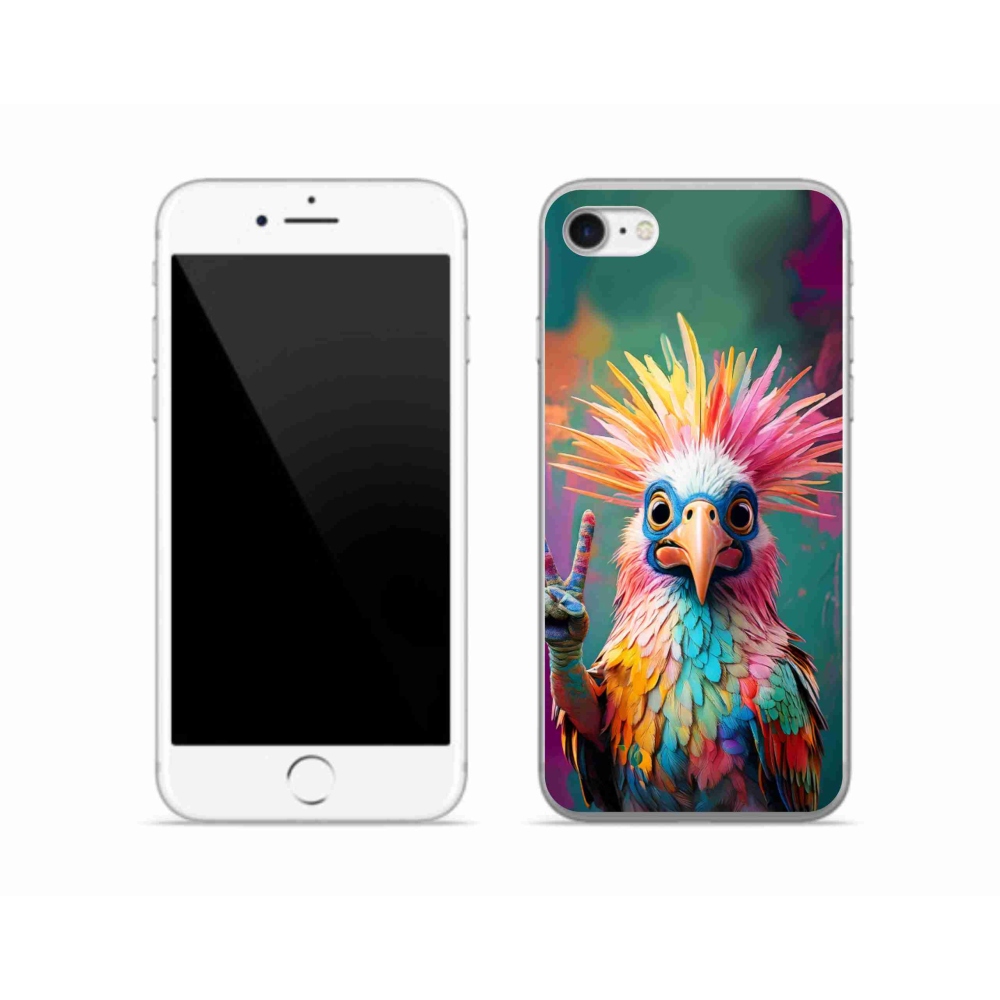 mmCase gél tok az iPhone SE (2022) készülékhez – színes lázadó