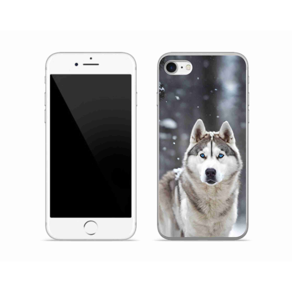 Gél védőburkolat mmCase iPhone SE (2022) - husky 2