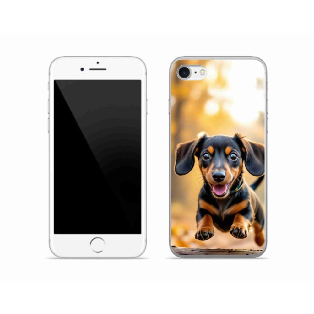 Zselés borítás mmCase iPhone SE (2022) - tacskó 2