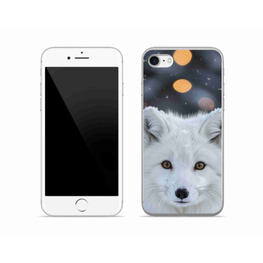 Zselés borítás mmCase iPhone SE (2022) - polár róka