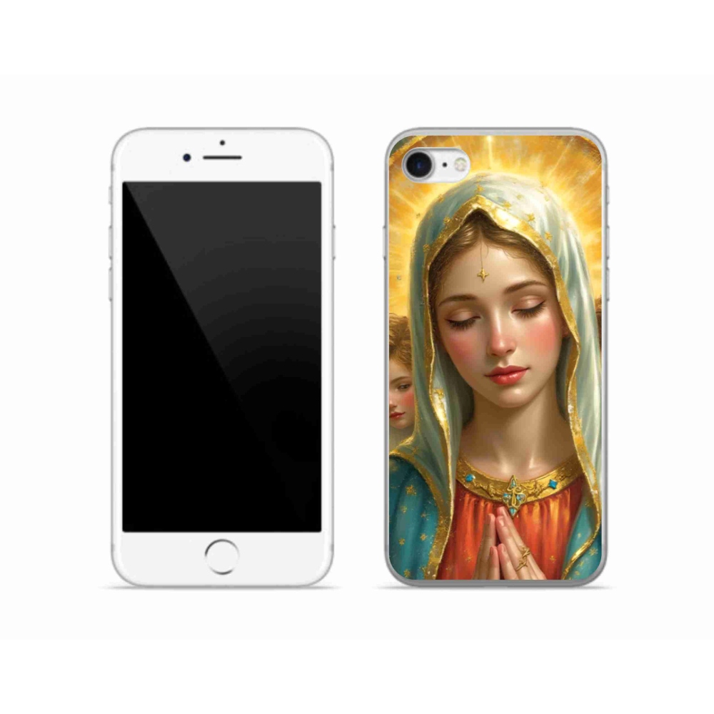 Gél borítás mmCase iPhone SE (2022) - Vallási motívum 3