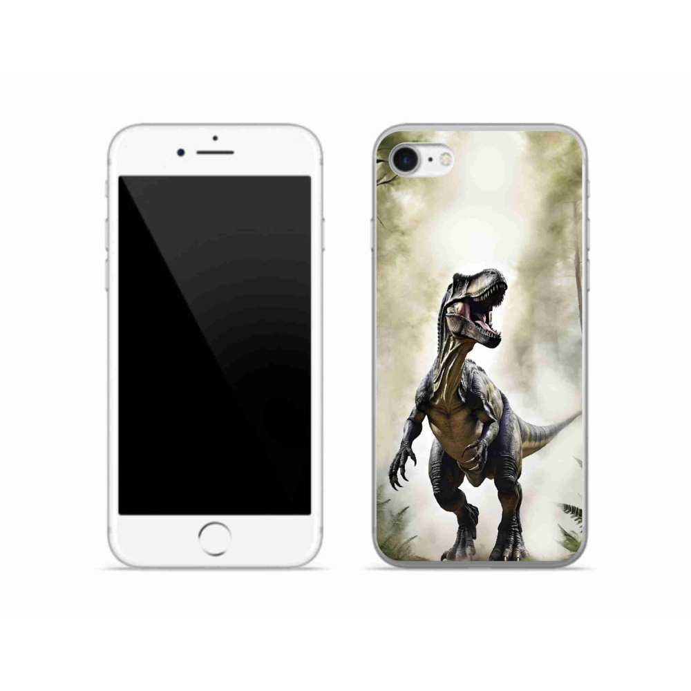 mmCase gél tok az iPhone SE (2022) készülékhez – dühös T-Rex