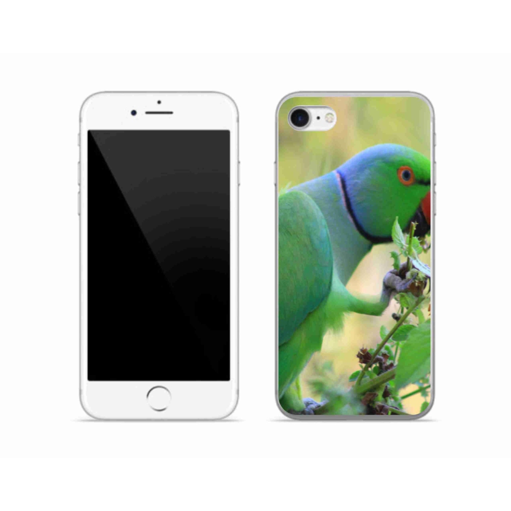 Zselés borítás mmCase iPhone SE (2022) - papagáj alexandr