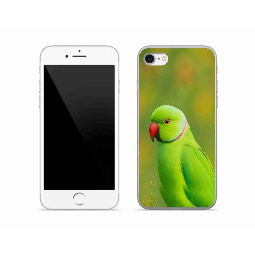 Zselés borítás mmCase iPhone SE (2022) - papagáj alexandr 2