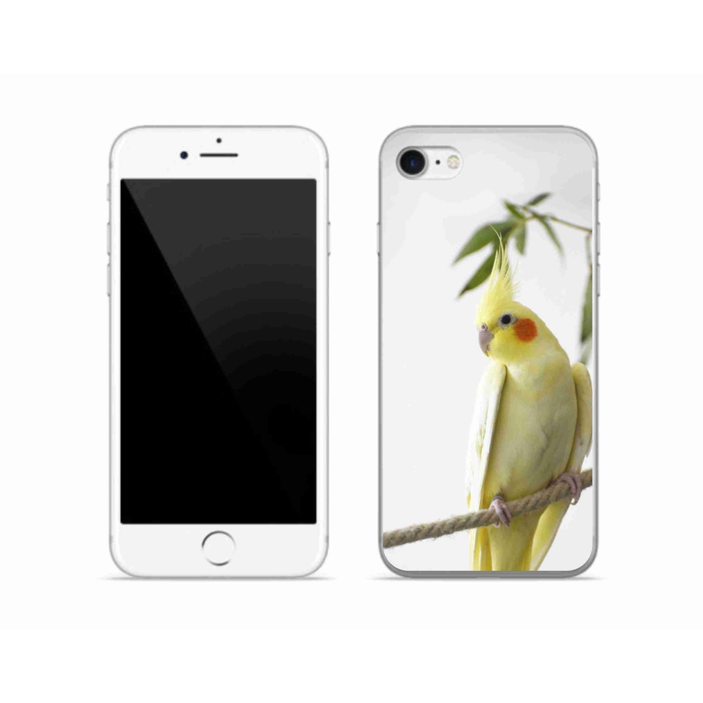 mmCase gél tok az iPhone SE (2022) készülékhez – tollas papagáj