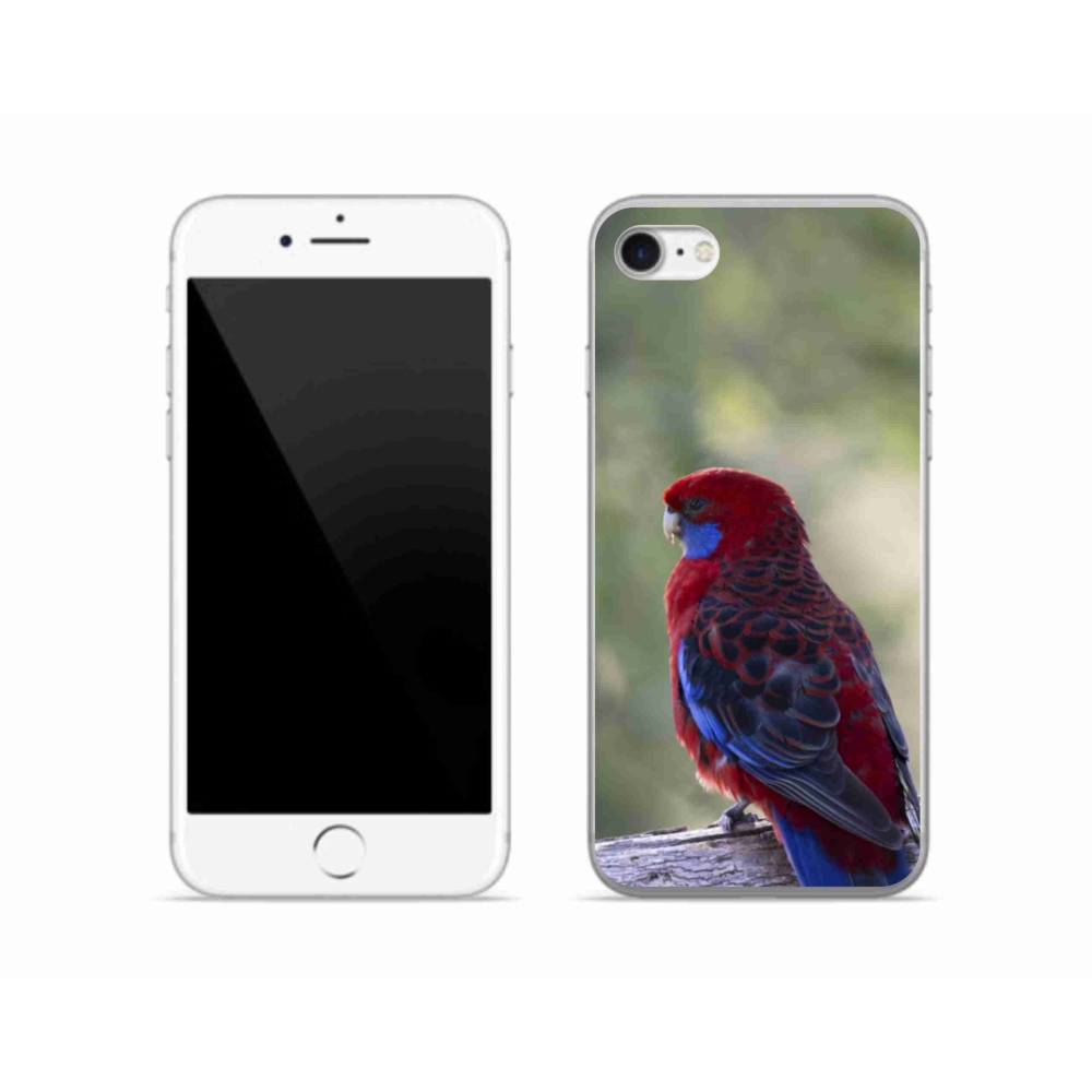 Zselés borítás mmCase iPhone SE (2022) - papagáj rózsa