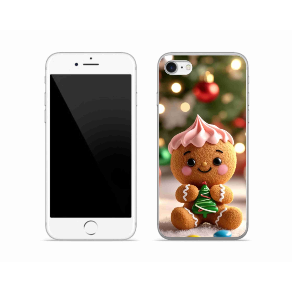 Zselés borítás mmCase iPhone SE (2022) - mézeskalács