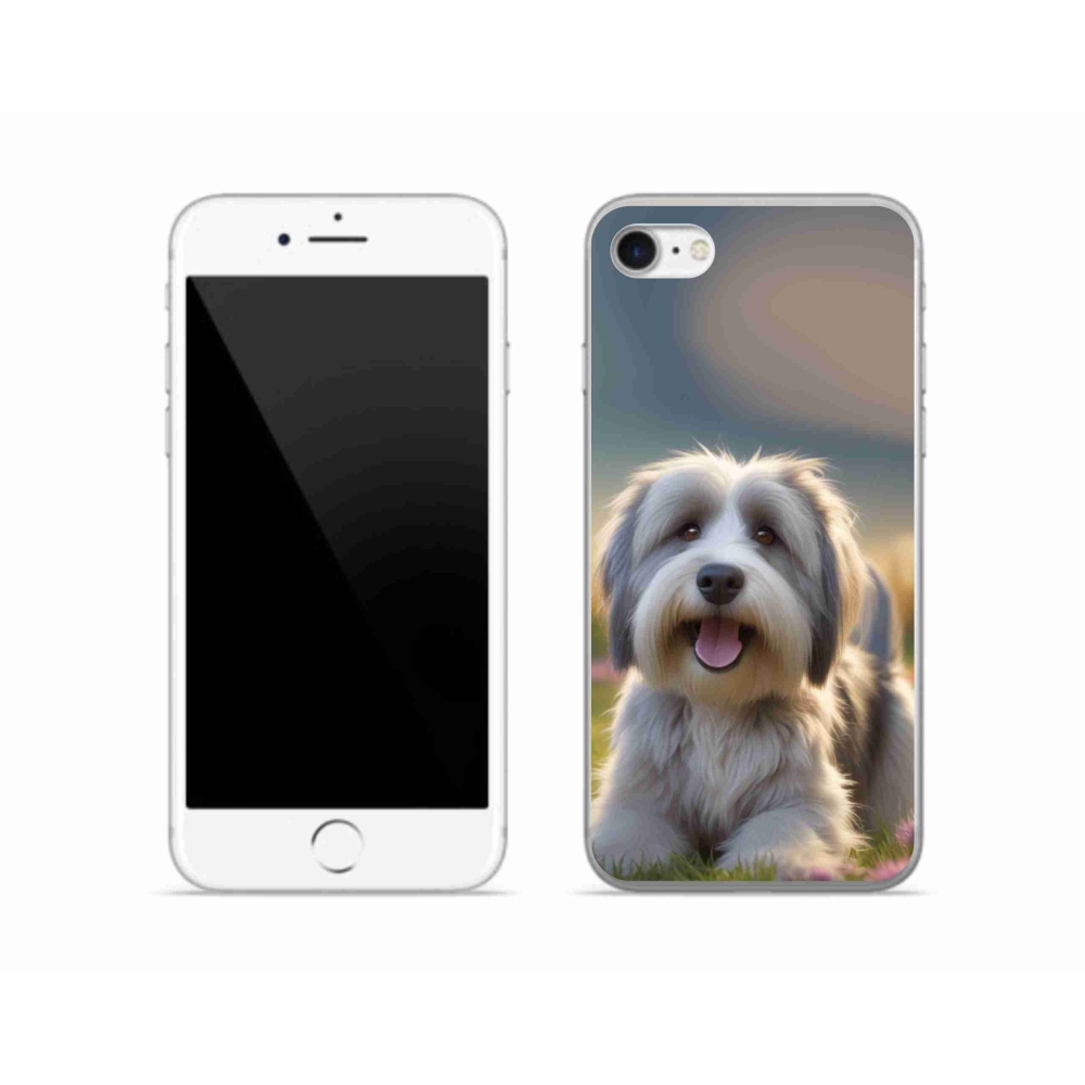 mmCase gél tok az iPhone SE (2022) készülékhez – aranyos havannai kutyus