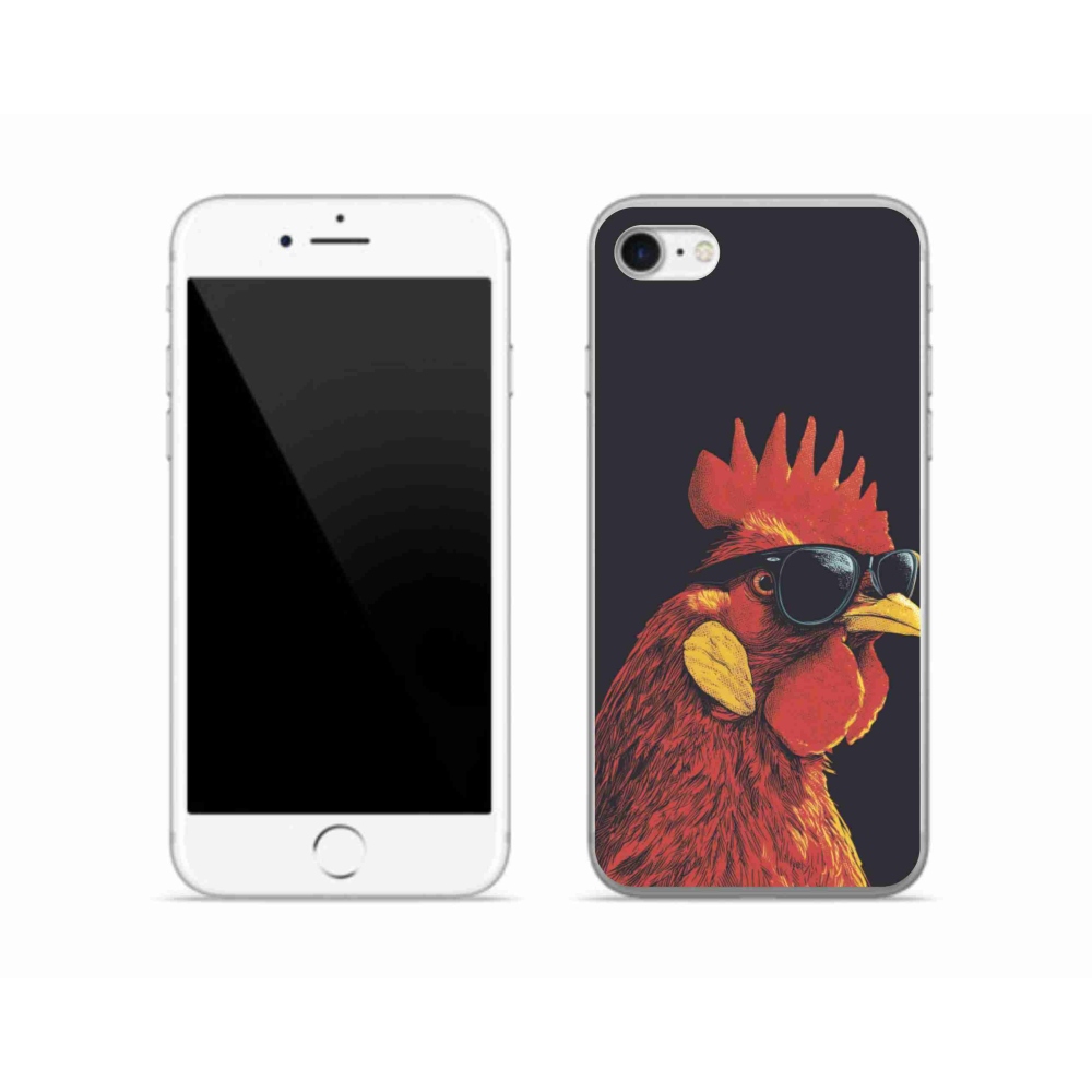 Zselés borítás mmCase iPhone SE (2022) - stílusos kakas