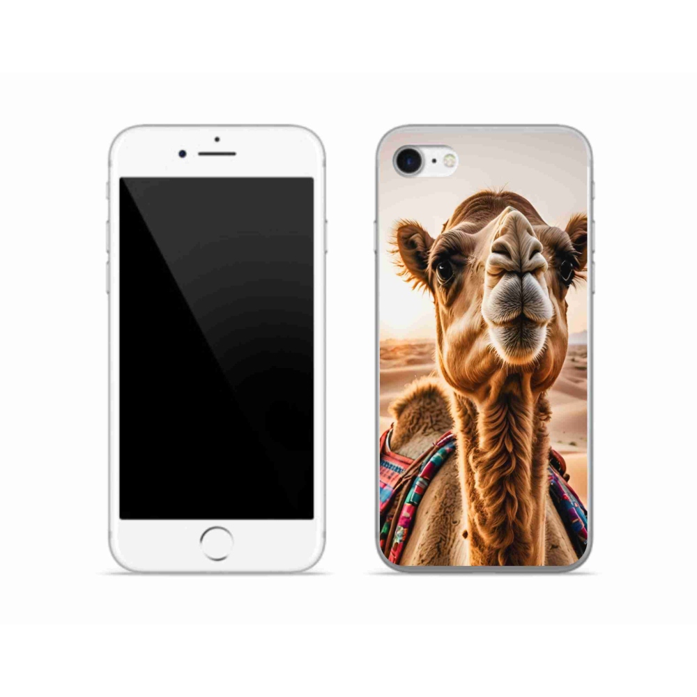 Zselés borítás mmCase iPhone SE (2022) - teve színű