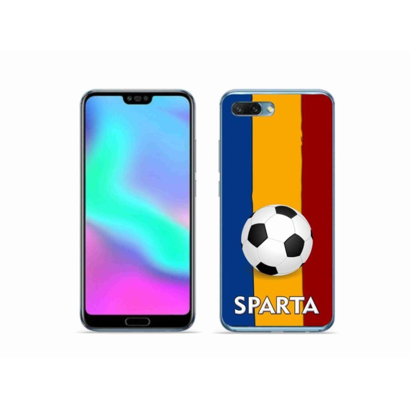 Zselés borítás mmCase a Honor 10 számára - futball 1