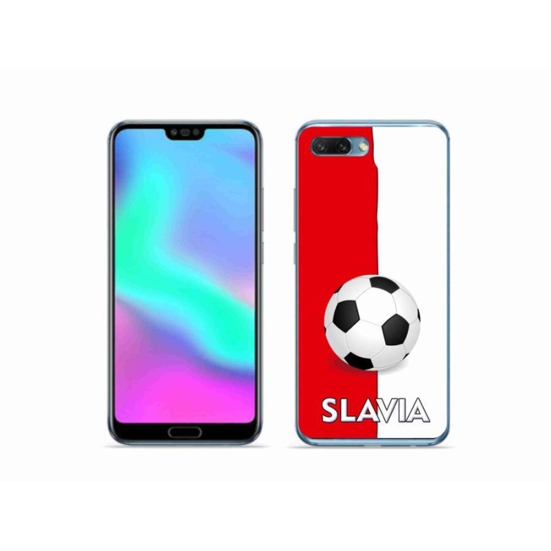 Zselés borítás mmCase a Honor 10 - futball 2 számára