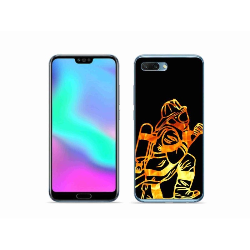 Zselés borítás mmCase a Honor 10 - tűzoltóhoz 1