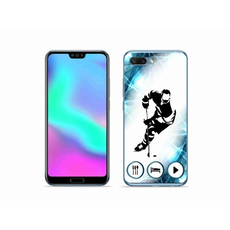 Zselés borítás mmCase a Honor 10 számára - hoki 1
