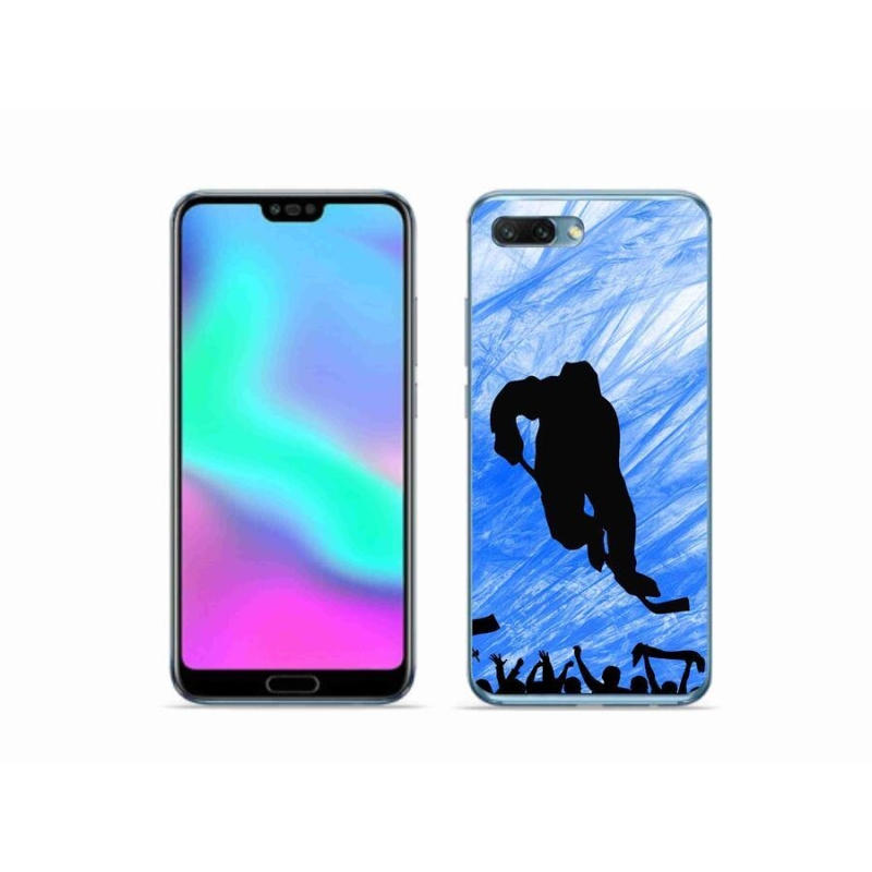 Zselés borítás mmCase a Honor 10 számára - hokis játékos