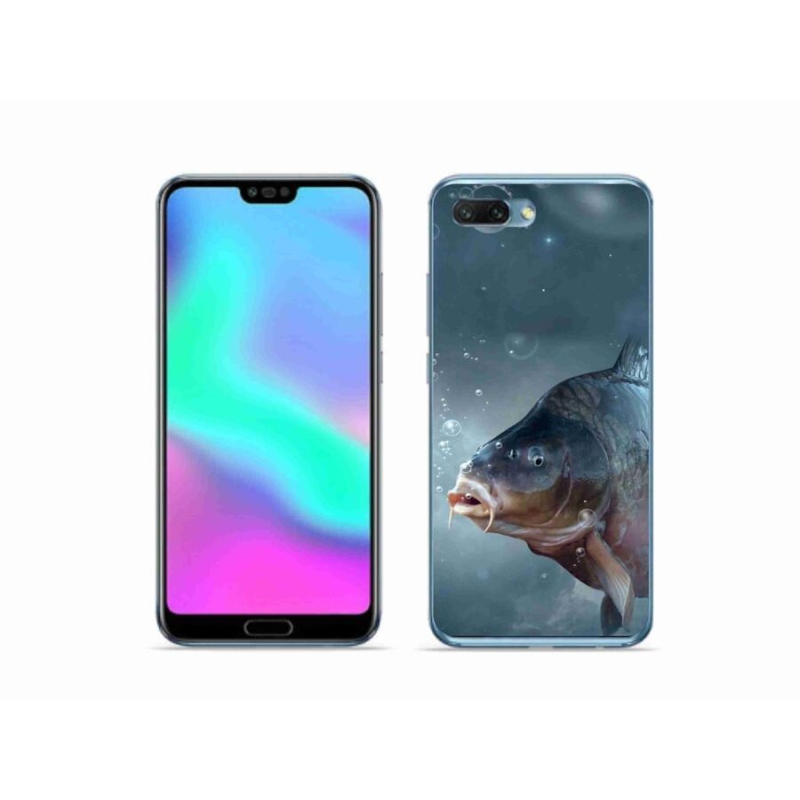 Zselés borítás mmCase a Honor 10 készülékhez - ponty és buborékok