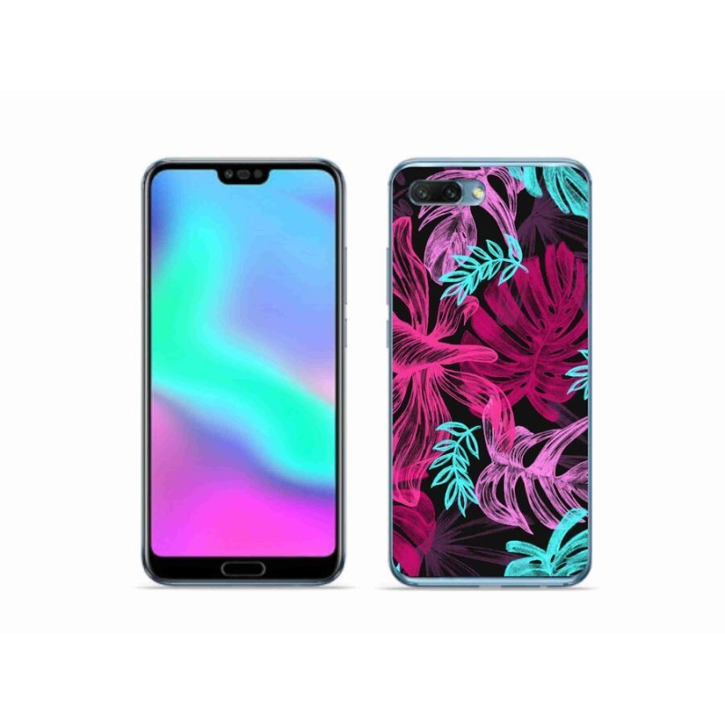 Zselés borítás mmCase a Honor 10 - virágok 1