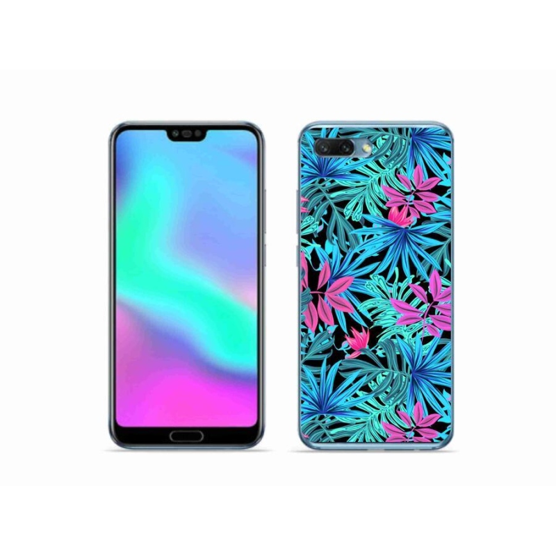 Zselés borítás mmCase a Honor 10 - virágokhoz 3