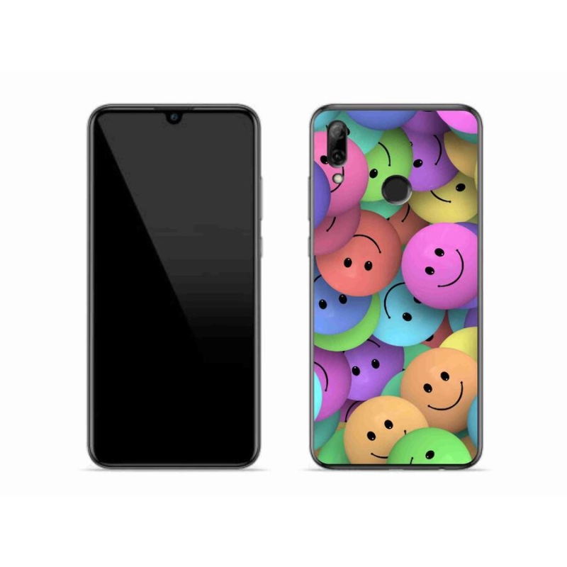 Gél borító mmCase a Honor 10 Lite készülékhez - színes smiley-k