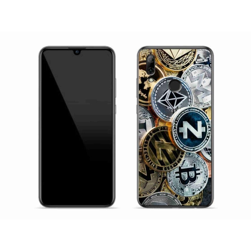 Gél borítás mmCase a Honor 10 Lite számára - kriptovaluták