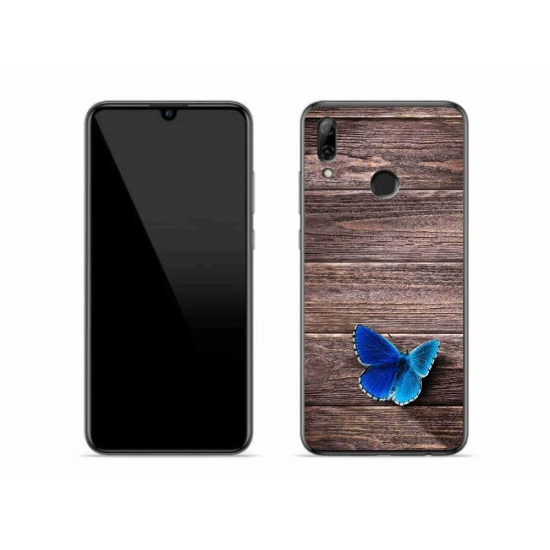 Zselés borítás mmCase a Honor 10 Lite-hoz - kék pillangó 1