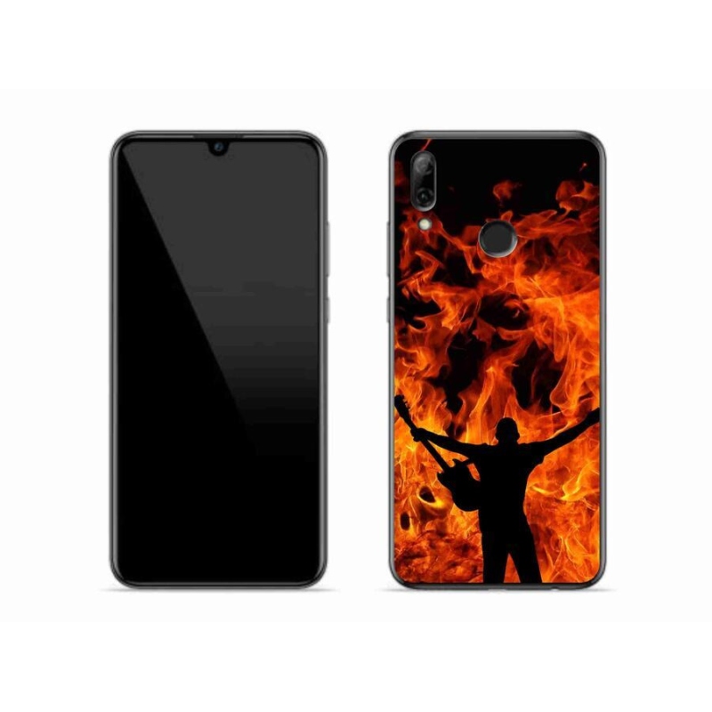 Gél borítás mmCase a Honor 10 Lite számára - zenész és tűz