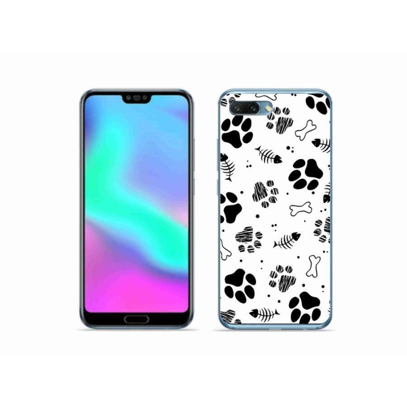 Zselés borítás mmCase a Honor 10 - kutyamancsokhoz 1