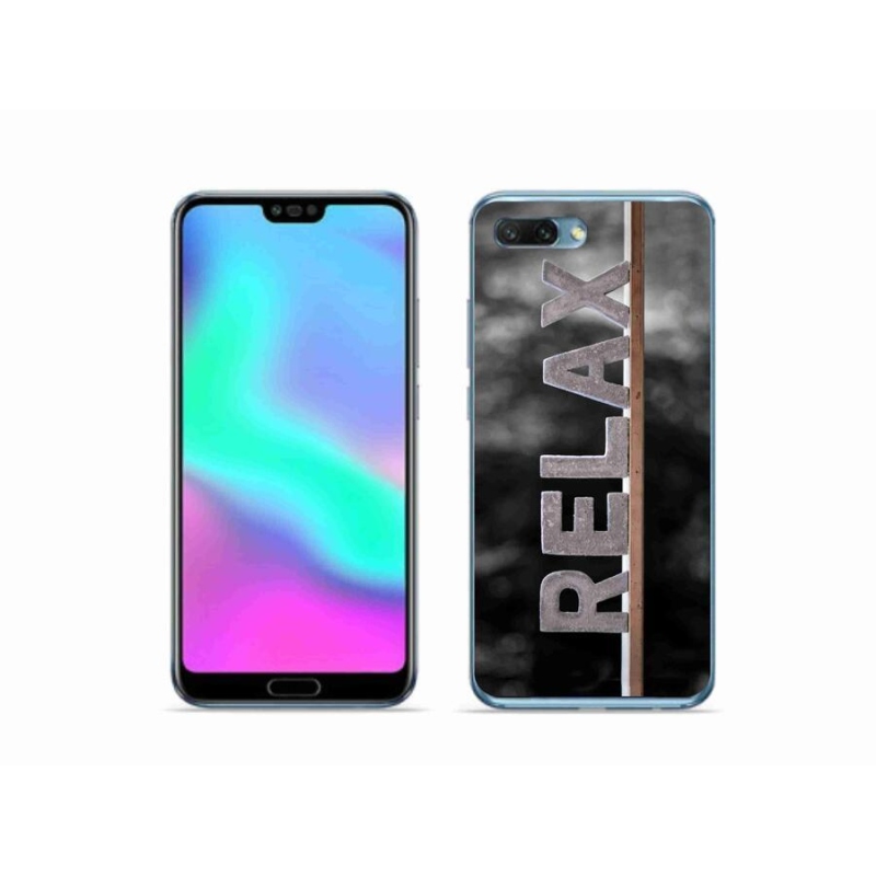 Zselés borítás mmCase a Honor 10 - relax 1 számára