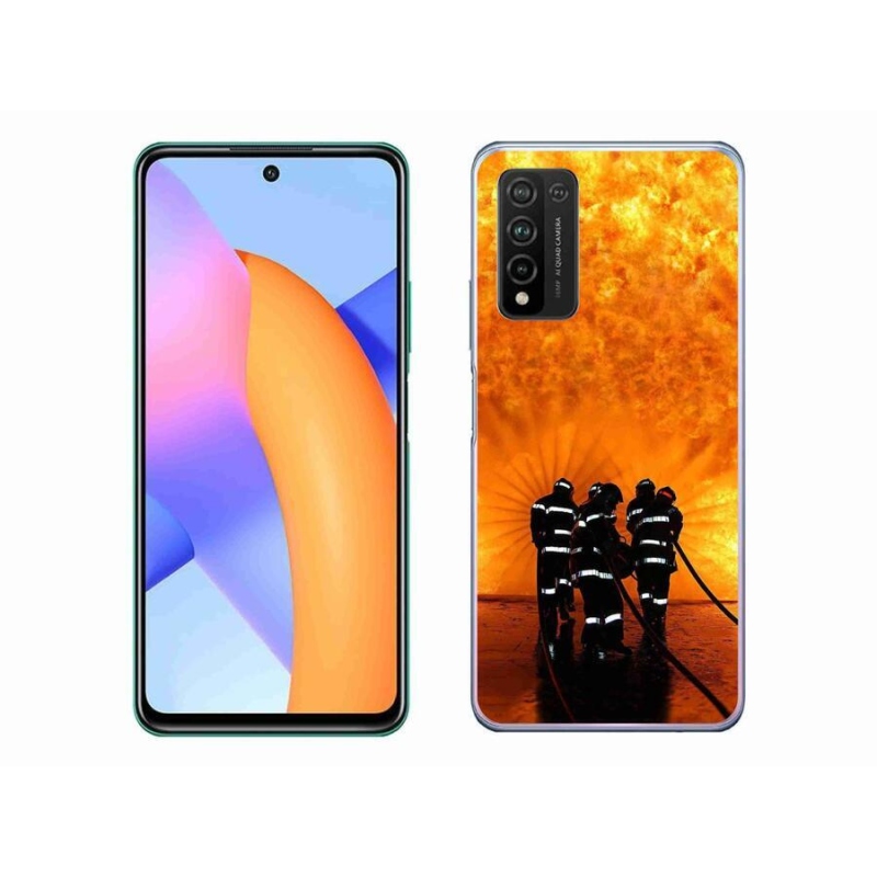 Zselés borítás mmCase a Honor 10X Lite készülékhez - tűz