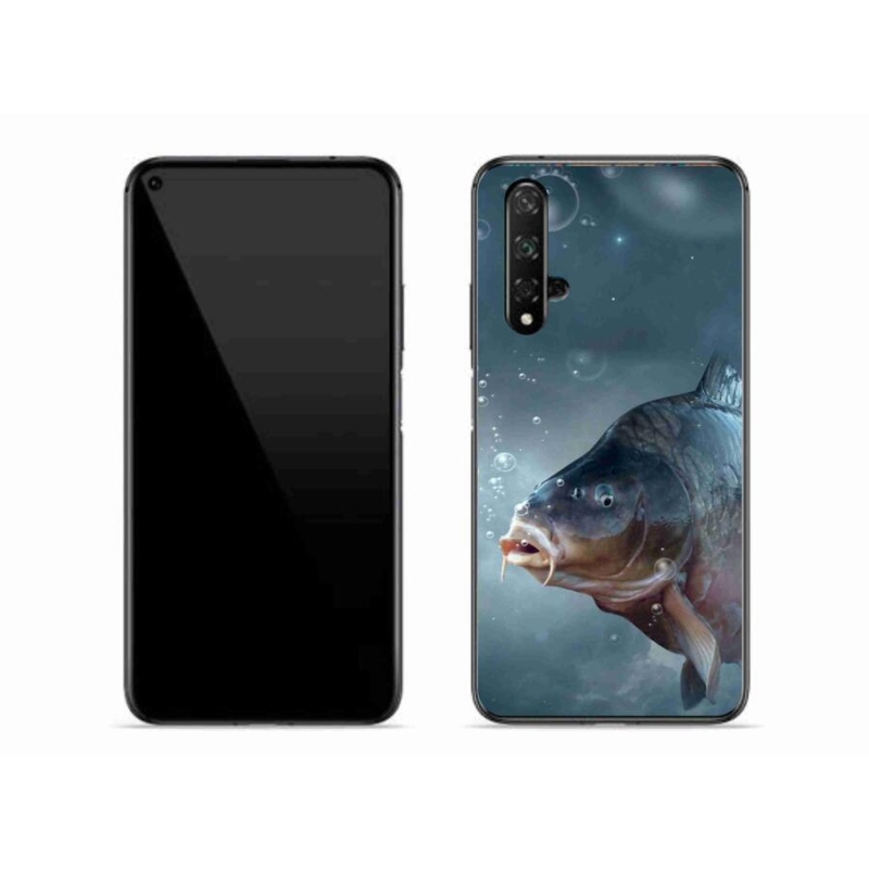 Zselés borítás mmCase a Honor 20-hoz - ponty és buborékok