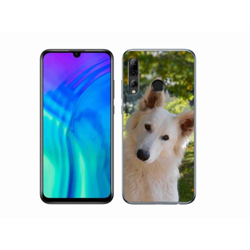 Zselés borítás mmCase a Honor 20 Lite készülékhez - fehér Svájci juhász 1