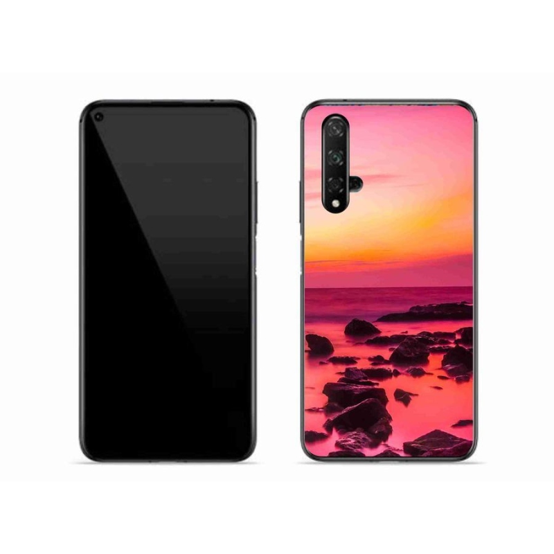 Zselés borítás mmCase a Honor 20-hoz - tenger és ragyogás