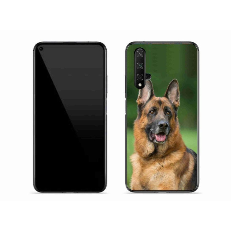 Zselés borítás mmCase a Honor 20-hoz - Német juhászkutya