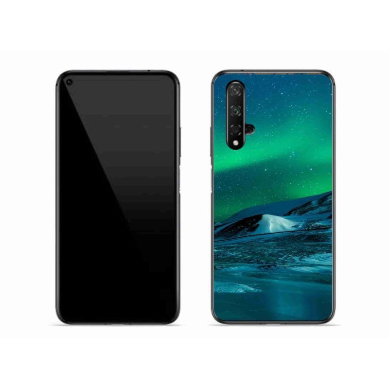 Zselés borító mmCase a Honor 20-hoz - aurora borealis