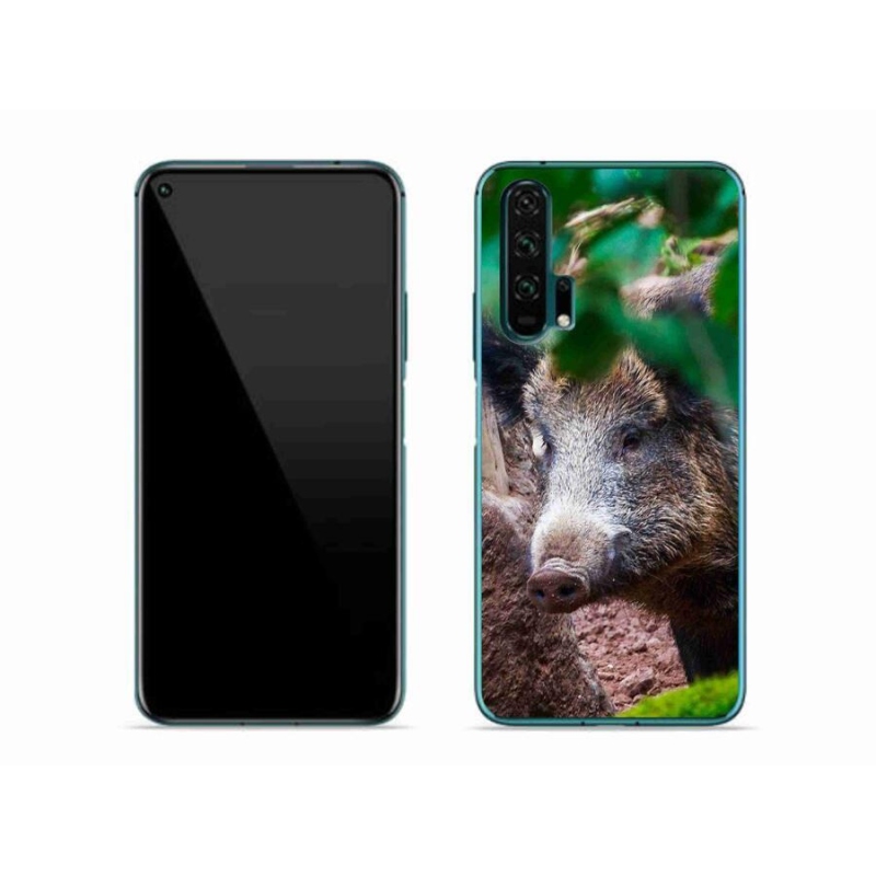 Zselés borítás mmCase a Honor 20 Pro-hoz - vaddisznó
