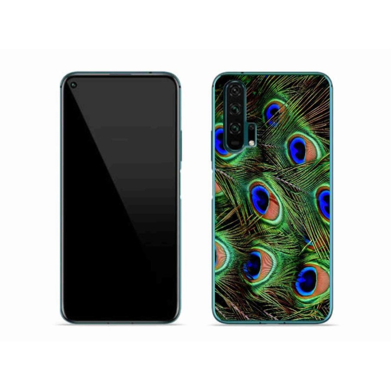 Zselés borítás mmCase a Honor 20 Pro-hoz - pávatoll