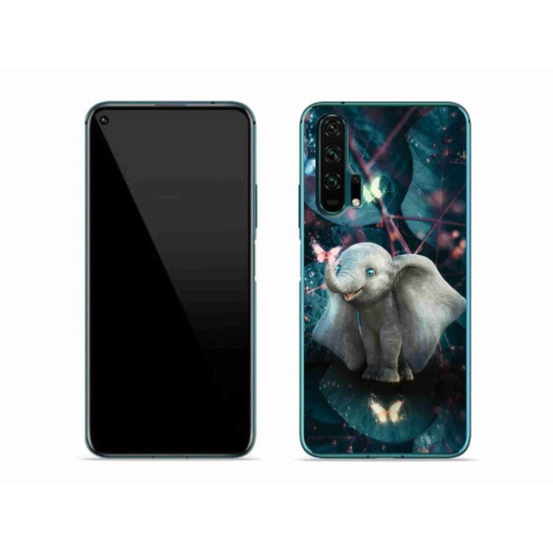 Gél borítás mmCase a Honor 20 Pro-hoz - aranyos elefánt