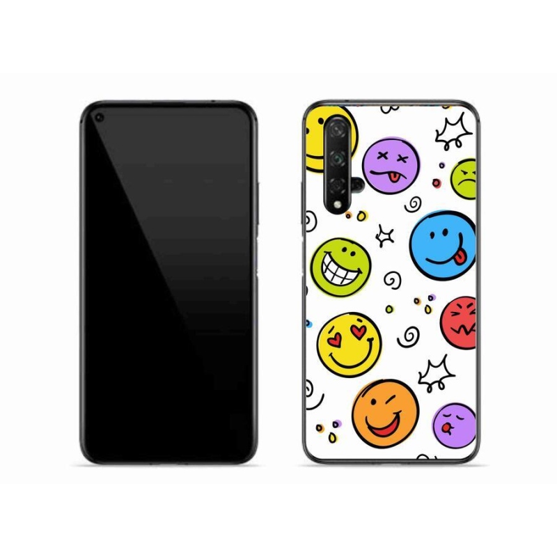 Zselés borítás mmCase a Honor 20-hoz - smiley-k