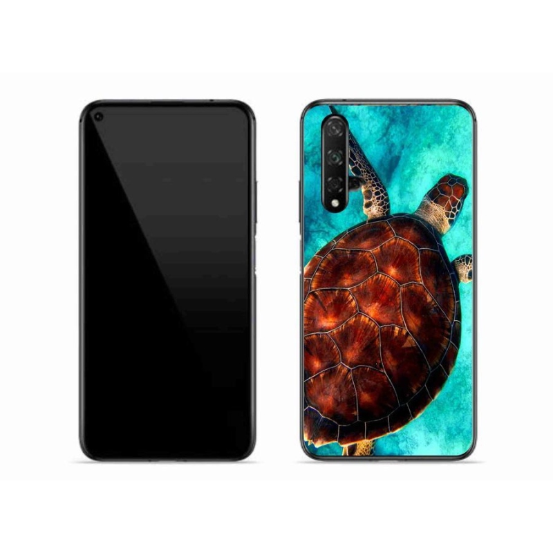 Zselés borítás mmCase a Honor 20-hoz - teknősbéka