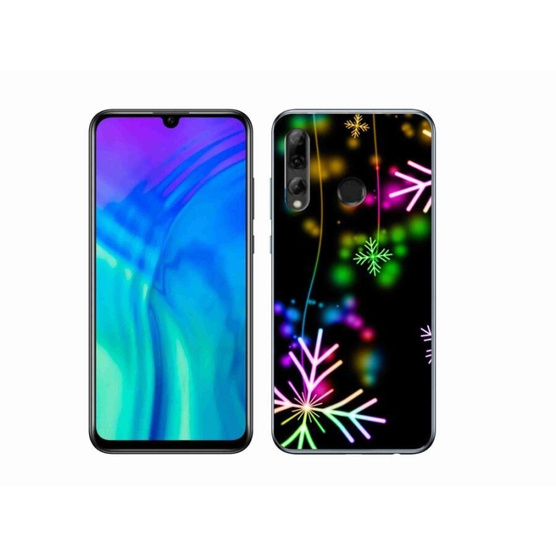 Zselés borítás mmCase a Honor 20e készülékhez - színes pelyhekkel