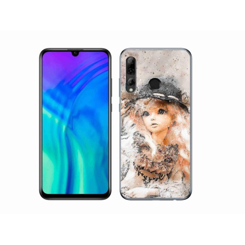 Zselés borítás mmCase a Honor 20e készülékhez - lány kalapban