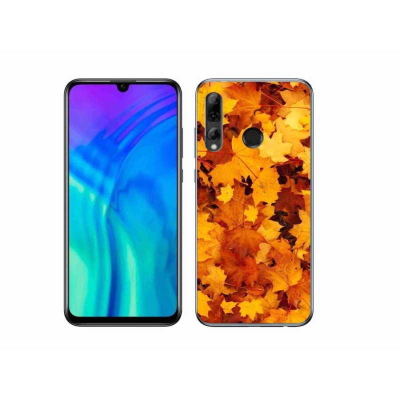 Zselés borító mmCase a Honor 20e készülékhez - juharlevelek