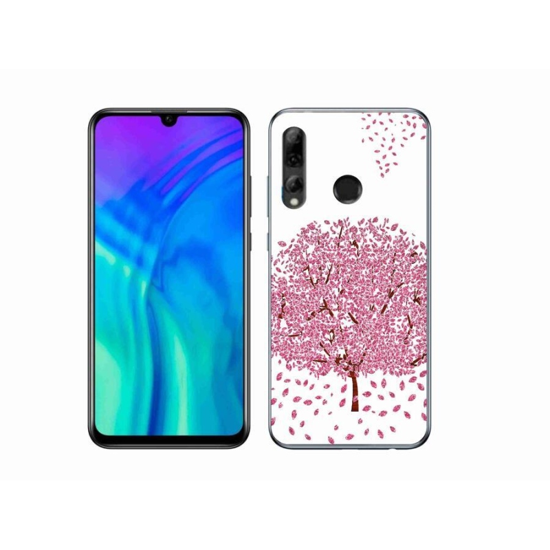 Zselés borító mmCase a Honor 20e készülékhez - rajzfilmfa levelekkel