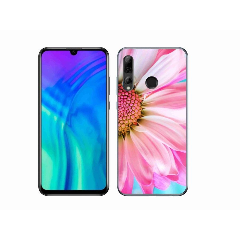 Zselés borító mmCase a Honor 20e készülékhez - rózsaszín virág