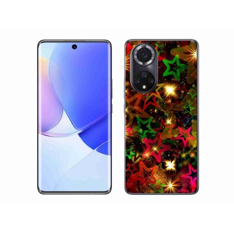 Zselés borítás mmCase a Honor 50-hez - színes csillagok